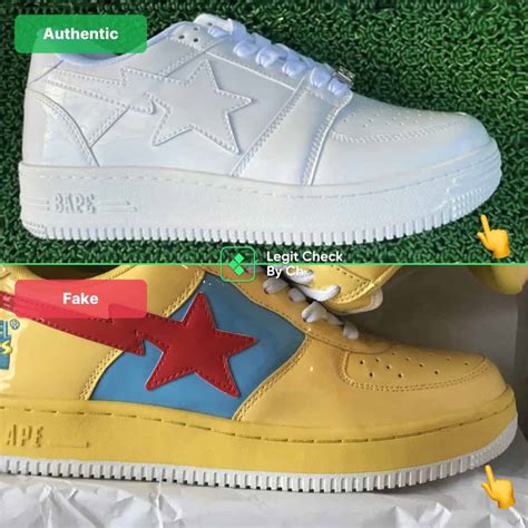 bape shoes real vs fake|real and fake bape shoes.